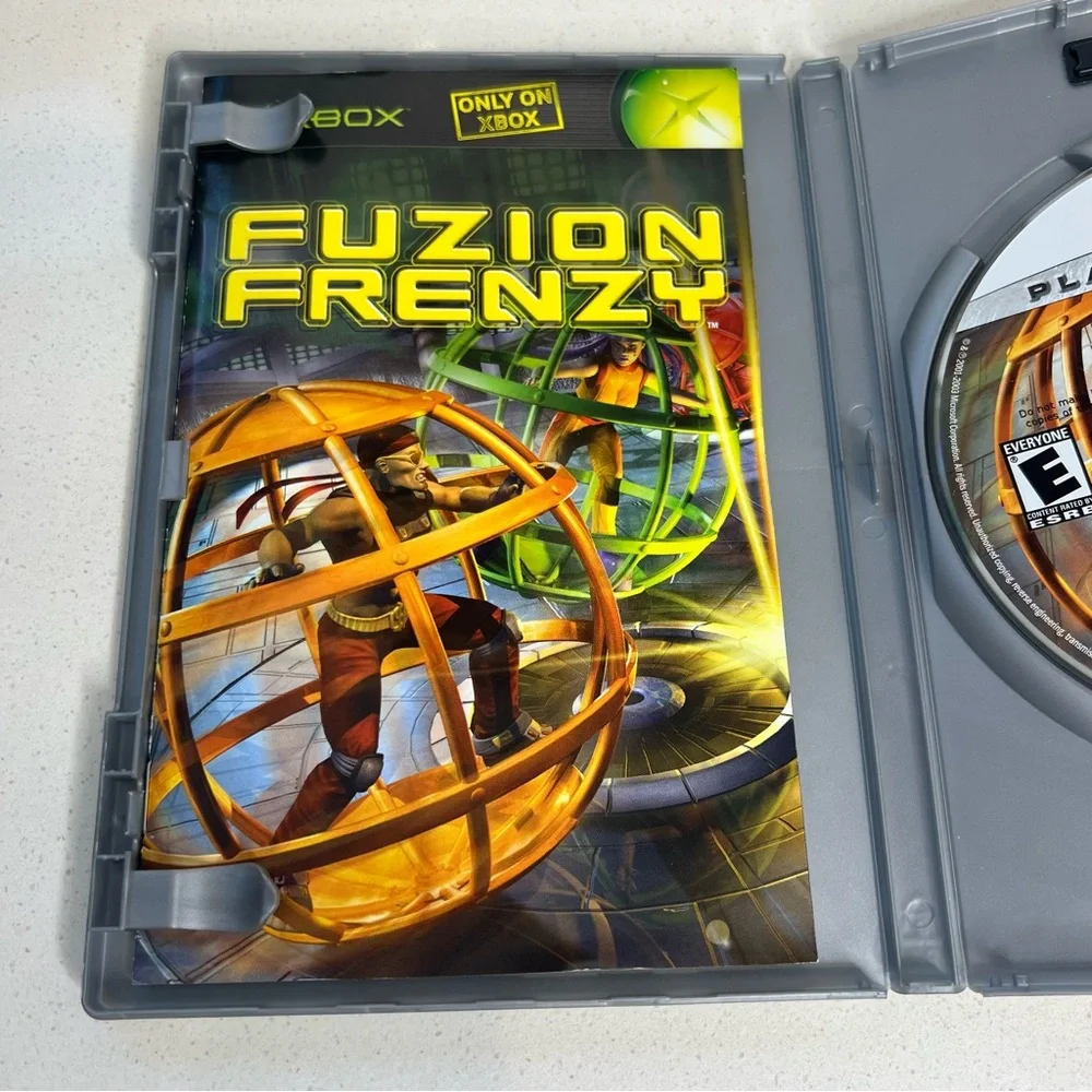 Xbox 360 Fuzion Frenzy video game